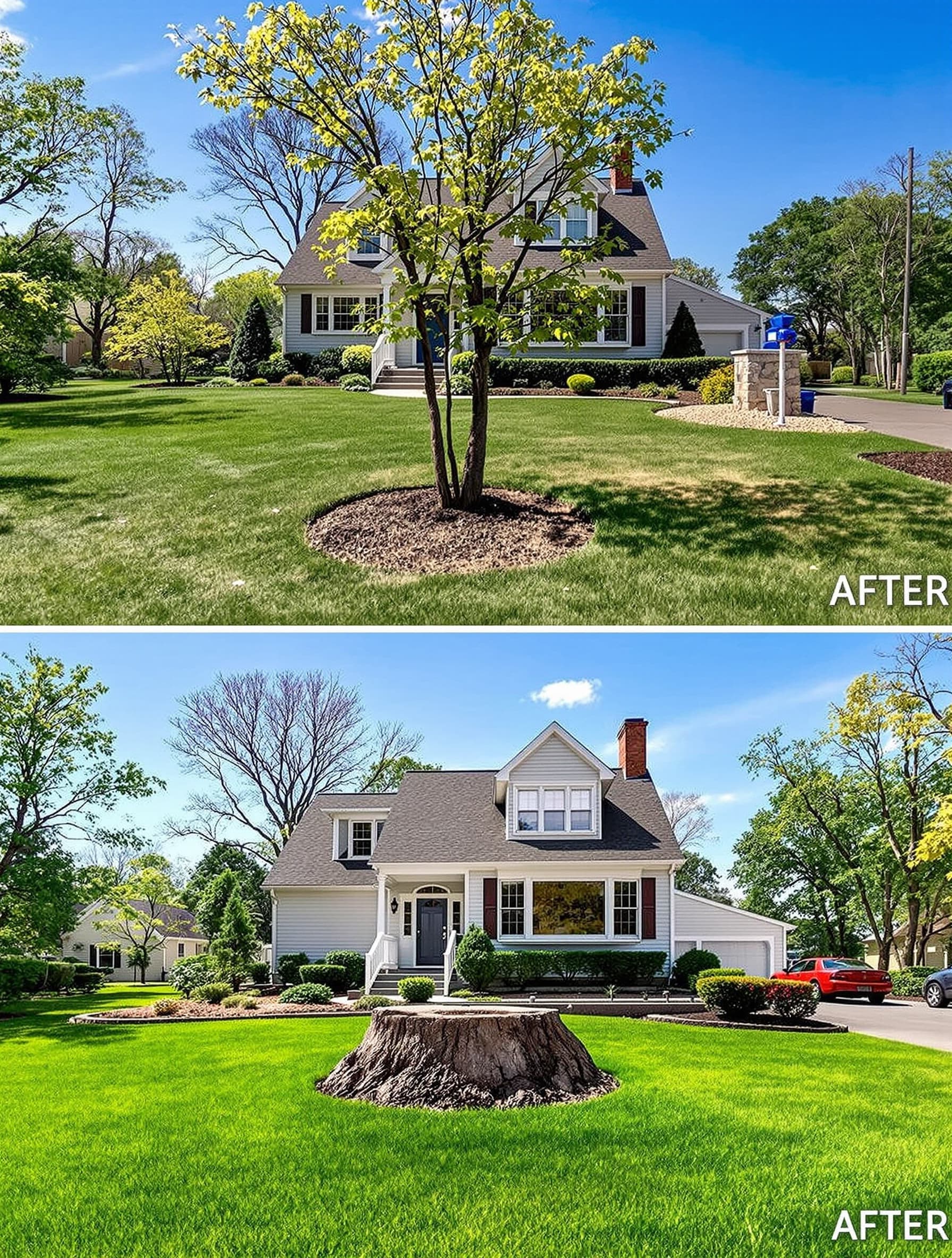 After — Clean Yard