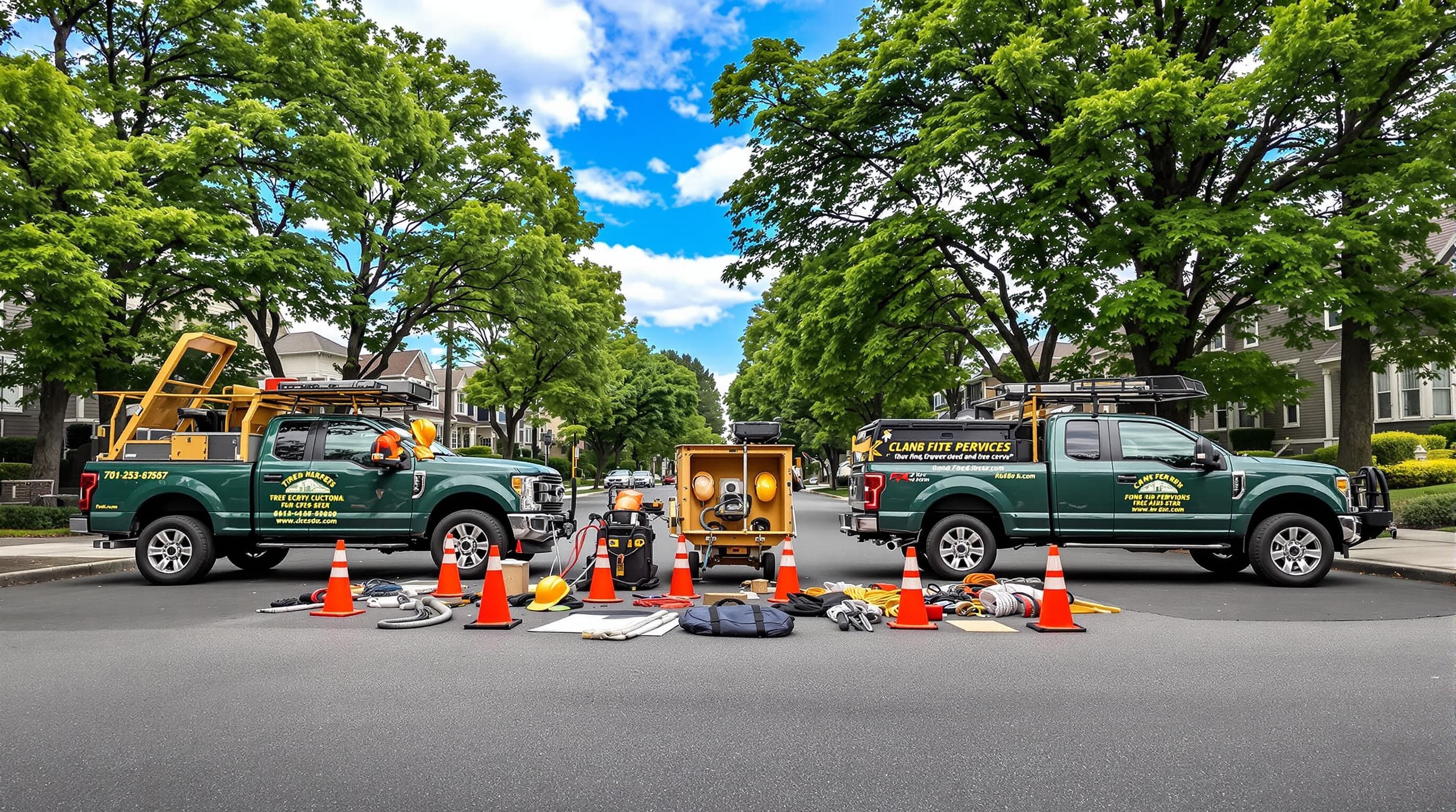 Long Island Tree Pros crew
